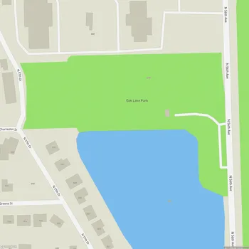 Map of Oak Lake Park
