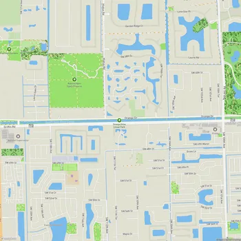 Map of Orange Drive Linear Park