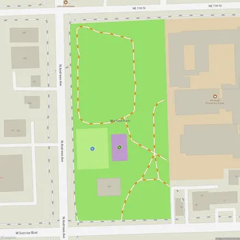 Map of Warfield Park