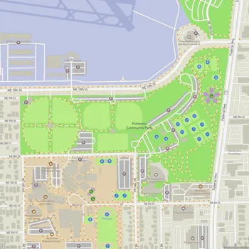 Map of Pompano Community Park