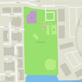 Map of Tanglewood Park