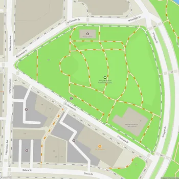 Map of Nancy M. Graham Centennial Square