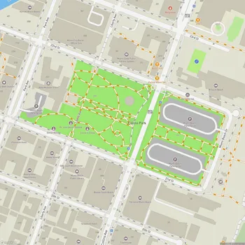 Map of Collins Park