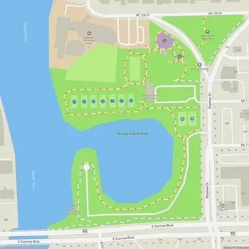Map of George English Park