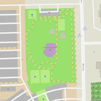 Map of Palm Aire Village Park