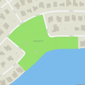 Map of Saratoga Lake Park