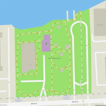 Map of Antonio Maceo Park