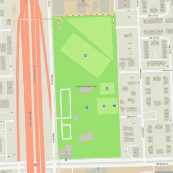 Map of Athalie Range Park