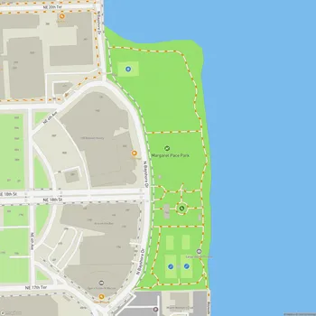 Map of Margaret Pace Park