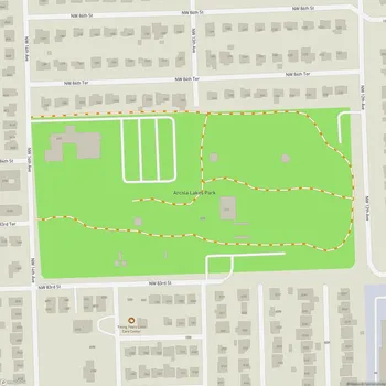 Map of Arcola Lakes Park