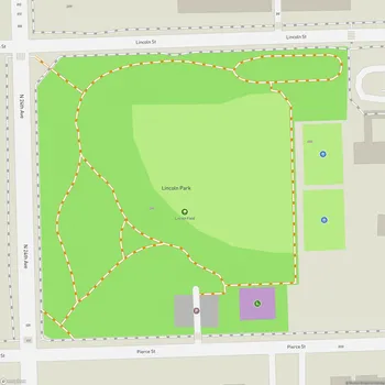 Map of Lincoln Park