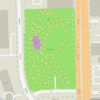 Map of Canopy Park