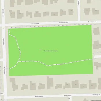 Map of Merrie Christmas Park
