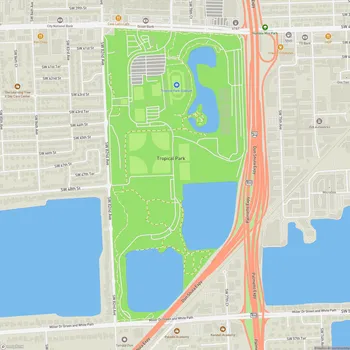 Map of Tropical Park