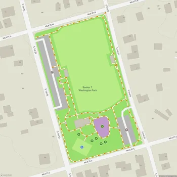 Map of Booker T. Washington Park