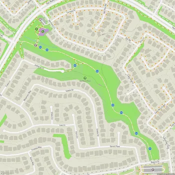 Map of Vail Ranch Park