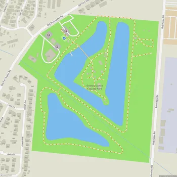 Map of Ernesto Gamez Cascade Park