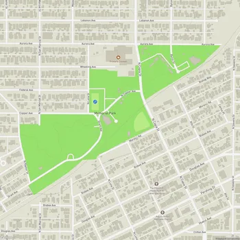 Map of Memorial Park