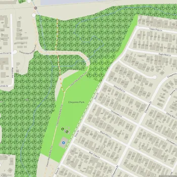 Map of Cheyenne Park