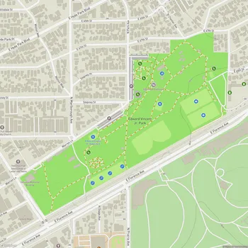 Map of Edward Vincent Jr. Park