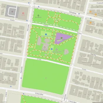 Map of Bixby Park
