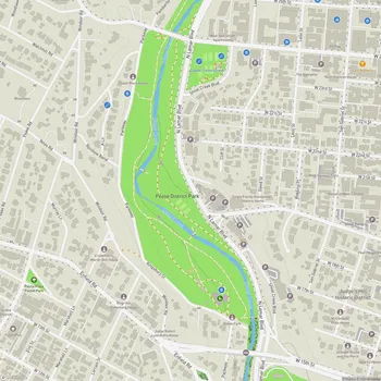Map of Pease District Park