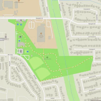 Map of Gilbert Garza Park