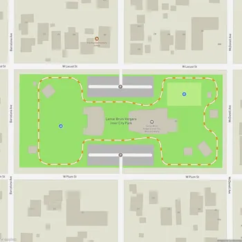 Map of Lamar Bruni Vergara Inner City Park