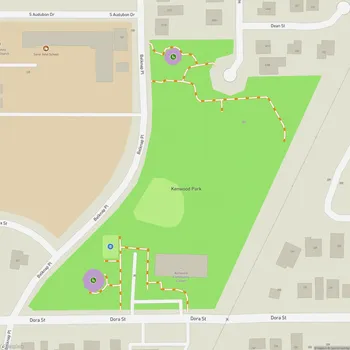 Map of Kenwood Park