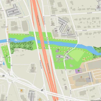 Map of Memorial Park
