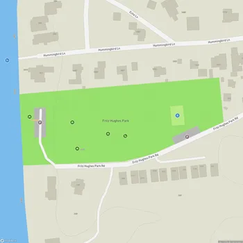 Map of Fritz Hughes Park