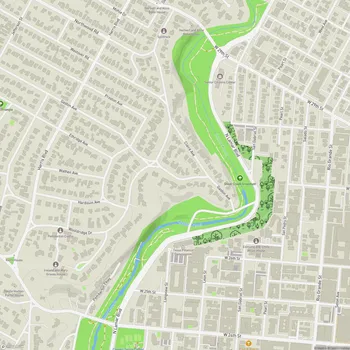 Map of Shoal Creek Greenbelt