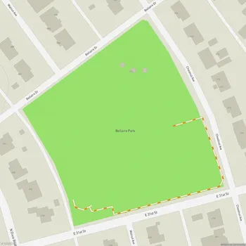 Map of Bellaire Park