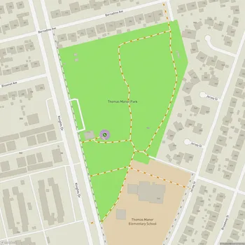 Map of Thomas Manor Park