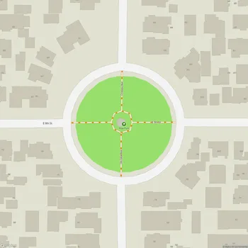 Map of Rose Park
