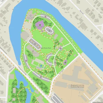 Map of Dean Porter Park