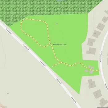 Map of Woodland Hills Park
