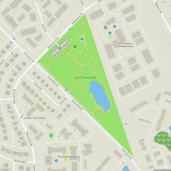 Map of John Crompton Park