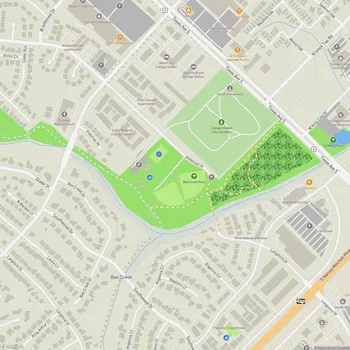 Map of Bee Creek Park
