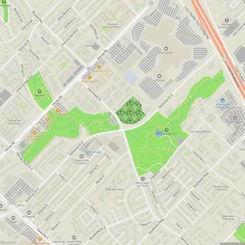 Map of Wolf Pen Creek Park
