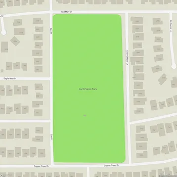 Map of North Skies Park