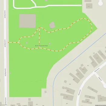 Map of B. P. Newman Park