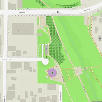 Map of El Azteca Park