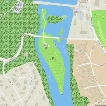 Map of Red Bud Isle