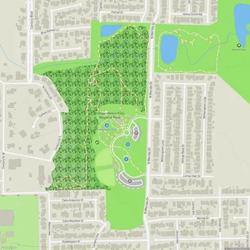 Map of Independence Hills Regional Park