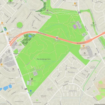 Map of Phil Hardberger Park