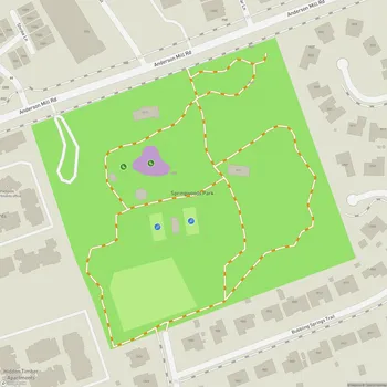 Map of Springwoods Park
