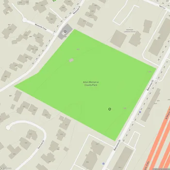 Map of Allen Memorial County Park