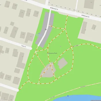 Map of Confluence Park