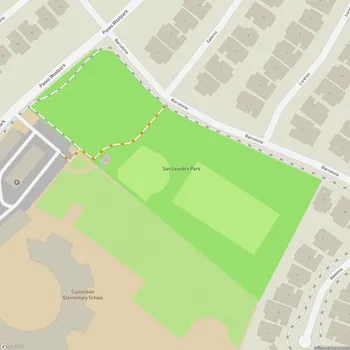 Map of San Leandro Park